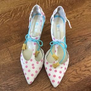 Boden Polkadot Heels